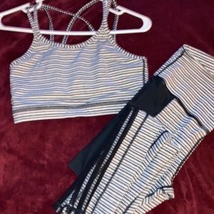 Work out set nylon Mono b size Large